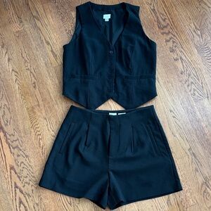 Black Vest and Shorts Set from A New Day Target